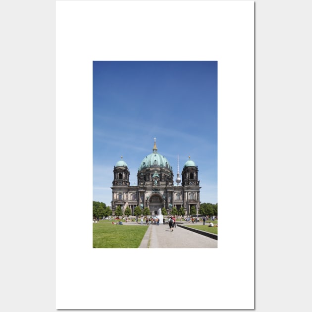 Berlin Cathedral and Lustgarten, Berlin-Mitte, Berlin, Germany Wall Art by Kruegerfoto